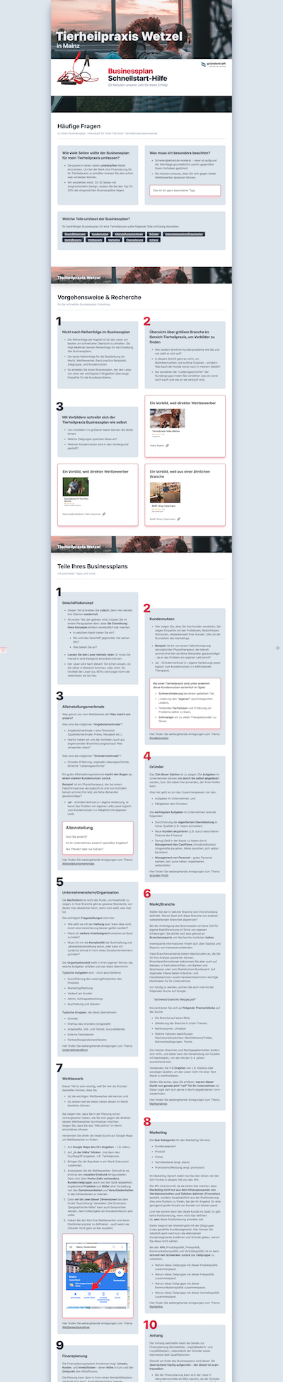 Starthilfe Tierheilpraxis